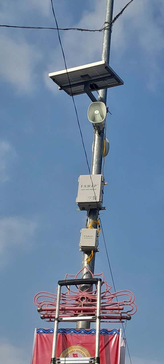 Hình ảnh giải pháp VNMAP được lắp đặt thực tế