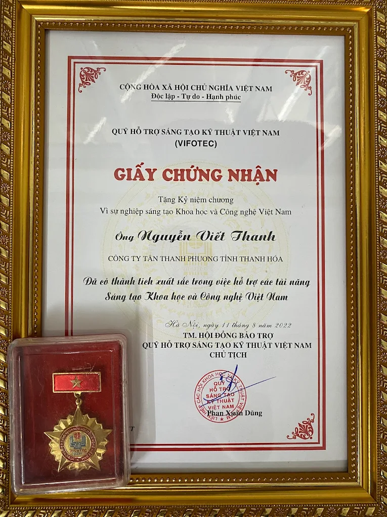 Xuất sắc trong việc hỗ trợ các tài năng sáng tạo Khoa học và Công nghệ Việt Nam