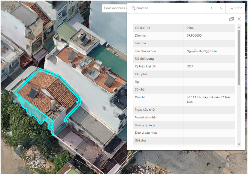 Tra cứu theo số thửa