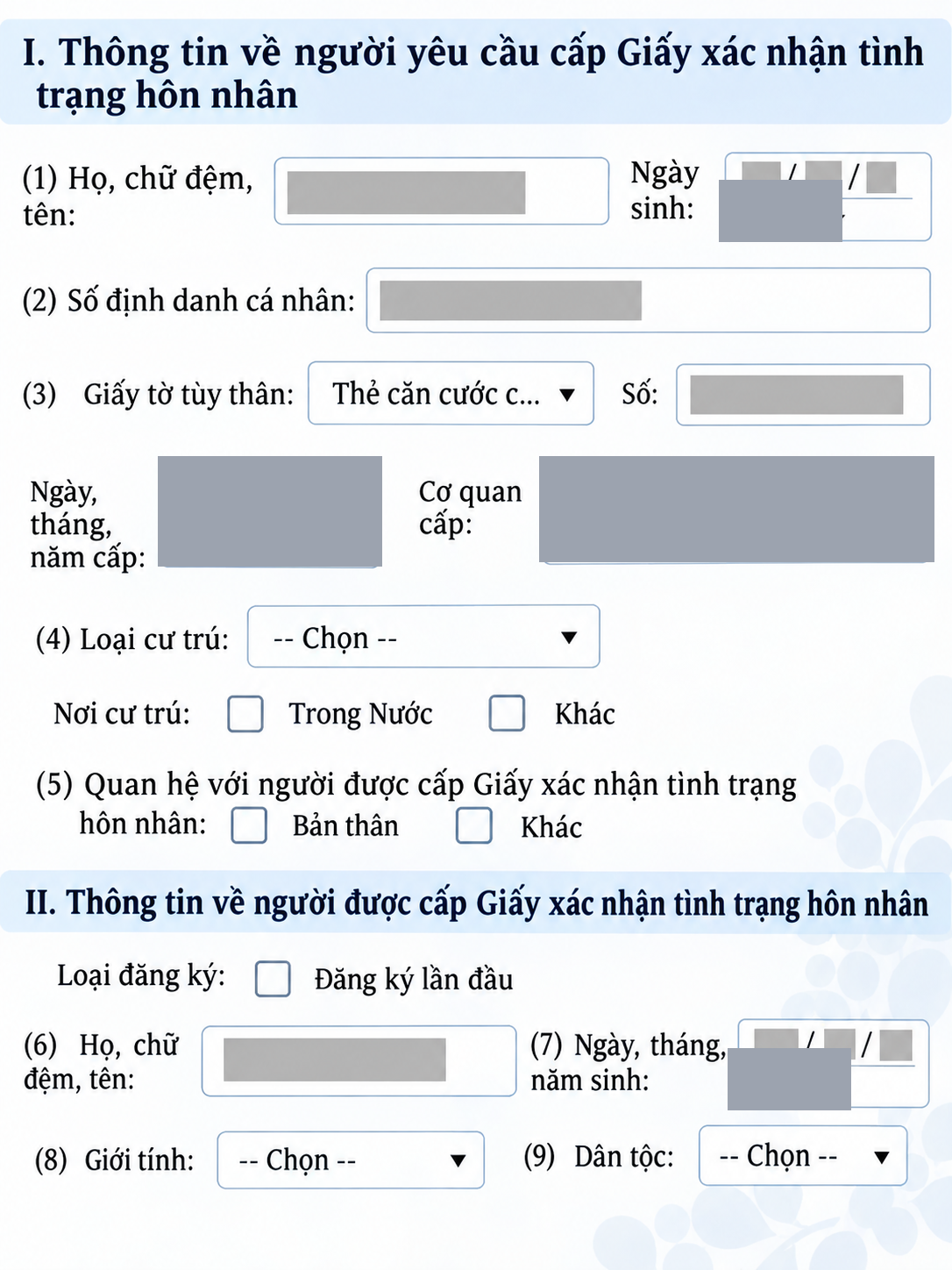 Giao diện Document AI trích xuất dữ liệu hồ sơ hành chính